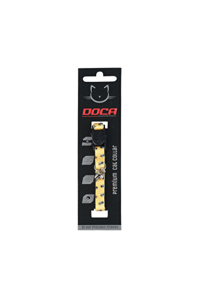 DOCA Premium Safety Click Kedi Boyun Tasması Bee