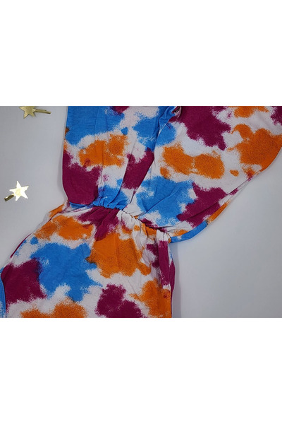 By Cwhr Colorful Rope Strap 100% Cotton Girl's Summer Jumpsuit