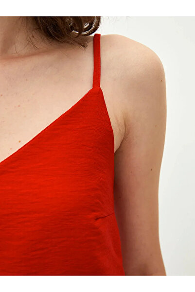 LC Waikiki V-Neck LCW Vision Strap Women's Blouse