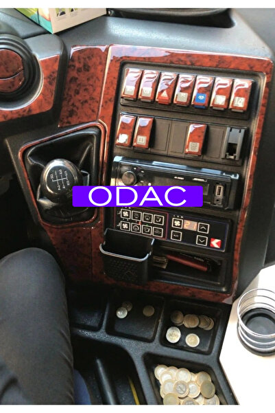 ODAC مجموعة Torpedo وConsole من Karsan Jest - لون الماهوجني، تصميم خاص، تغطية...