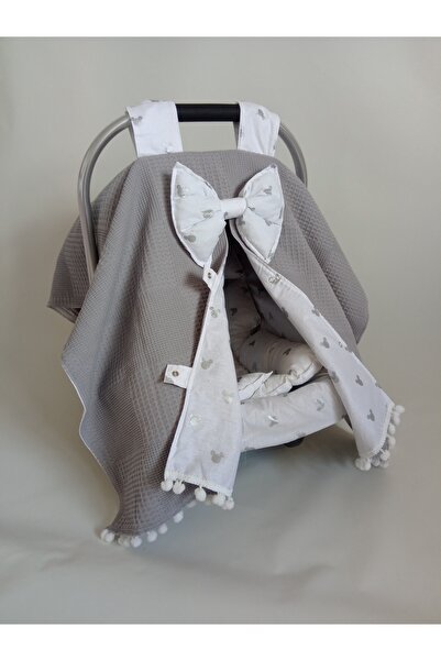 Wenaris Çift Taraflı Puset Örtüsü puset minderi puset çarşafı