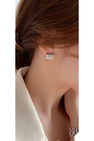 monalisatoka Kadın Gümüş Küpe