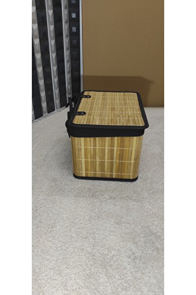 sandıkçı HACI HAFIZ Çok Amaçlı Doğal Bambu Sepet / Naturel Makyaj Düzenleyici...