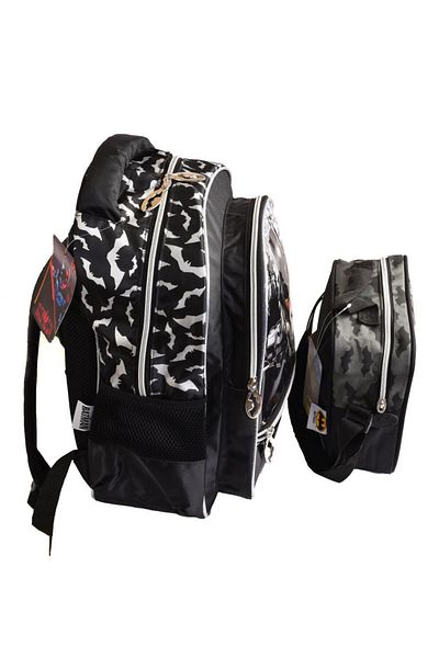 Batman Boy's Three Compartment Primary School Bag Set / Ellaboni Three Compartment School Bag Set