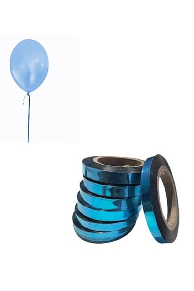 DM ONLINE Blue Raffia Balloon Binding Rope 25 Meters Organization Gift Package Binding Rope