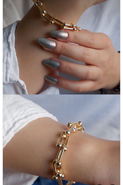 Mcgsteel Tiffany Bileklik Gold