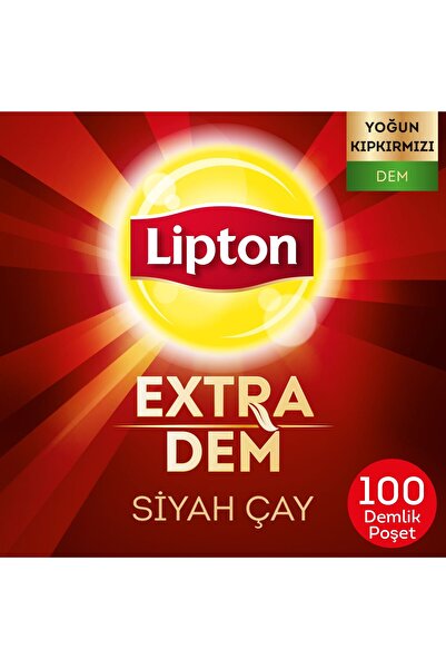 Lipton Extra Dem Demlik Poşet Çay 100'lü