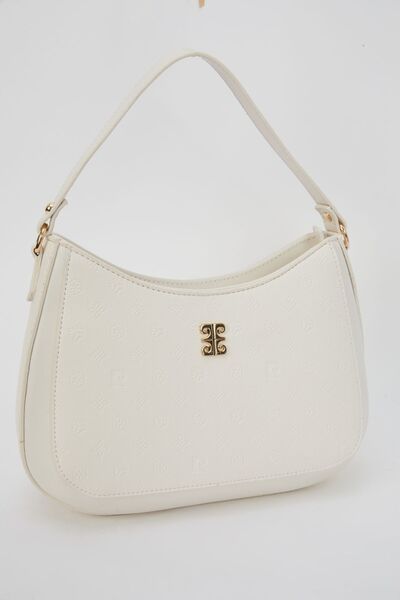 Pierre Cardin Floater Ecru Women's Shoulder Bag 05PO24Y1836