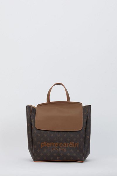 Pierre Cardin Brown Women's Backpack 05PO24Y1839