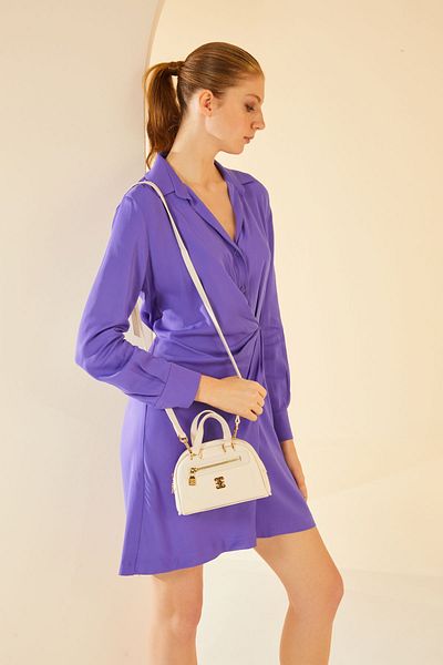 Pierre Cardin Floater Ecru Γυναικεία Τσάντα ώμου 05PO24Y1830