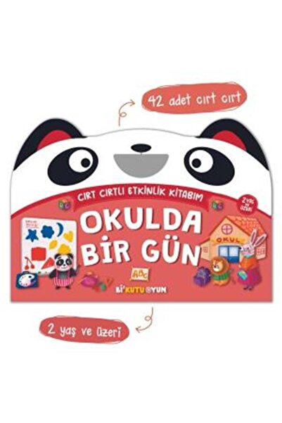 yükselen zeka Cırt Cırtlı Etkinlik Kitabım – Okulda Bir Gün (2+