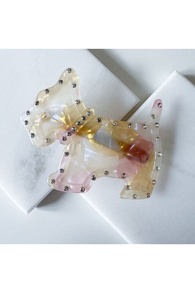 CHARMLUCKY Dog Figure Automatic Bone Buckle