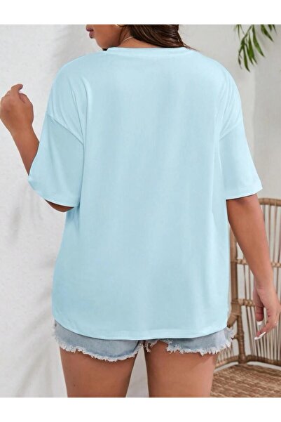 EFFRENATU Σειρά μπλουζών μεγάλου μεγέθους (OVERSIZE-CURVE) Unisex