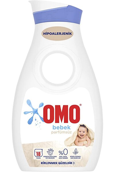 Store Bebek Parfümsüz Hipoalerjenik 18 Yıkama Sıvı Çamaşır Deterjanı (1 x 900...