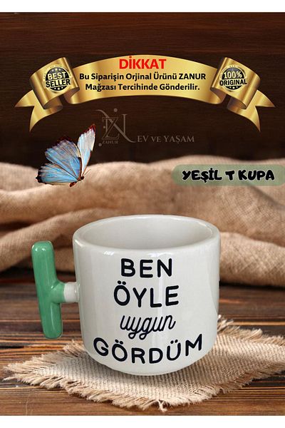 zanur 11 Kinds of Options Themed Mug Cup - I Saw So Suitable