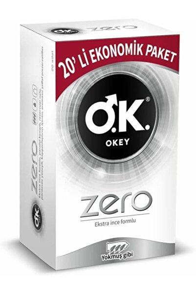Store Zero Ektra İnce Formlu Ekonomik Paket Prezervatif (1 x 20 Adet)