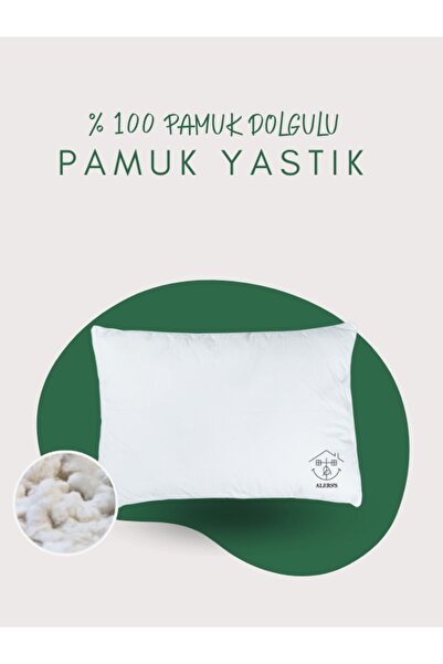ALERSS %100 Pamuk Yastık 1300 Gr. Fermuarlı