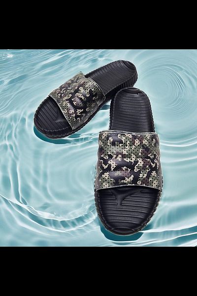 GEZER Ανδρικά casual καμουφλάζ αδιάβροχα παντόφλες παραλίας, θάλασσας, πισίνας, μπάνιου