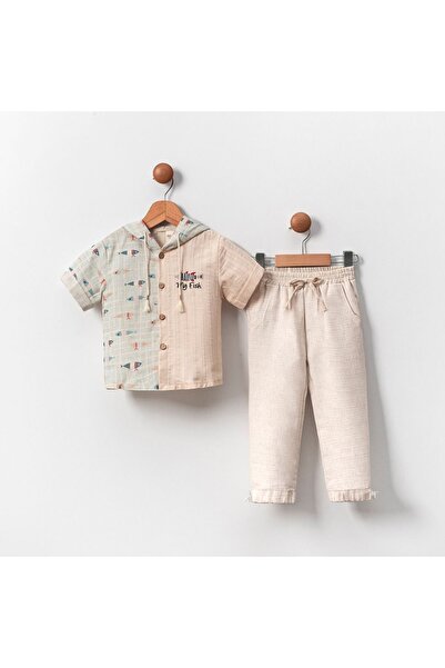 Cumino Mary & Joe Trousers Shirt Boy Set (2-3-4-5 Years)