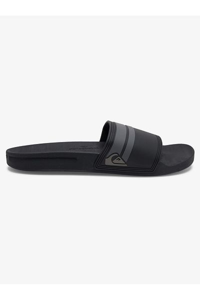 Quiksilver Men's Slippers Quicksilver Rivy Slide M Sandl - Black/Grey Aqyl100867-xkks