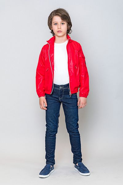 incity Boy's Shiny Fabric Raincoat