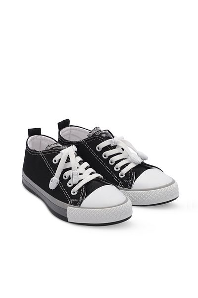 Slazenger Black KOALA Unisex Kids Sneaker Shoes