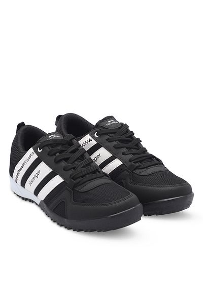 Slazenger ALGAR I Men's Black/White Sneaker Shoes