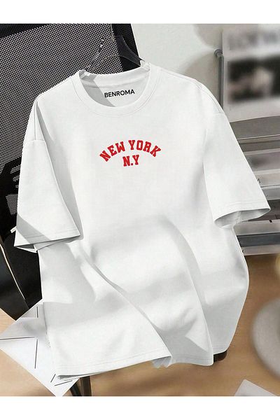 BENROMA Μπλουζάκι Unisex New York Printed Oversize - Ηλικίες 3-12