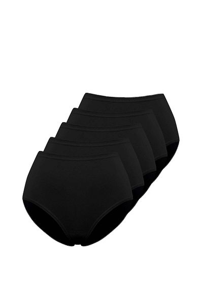 WESTMARK LONDON Slip de damă, cu talie înaltă, din bumbac, elastan, 5 piese - OLIVIA MAXI