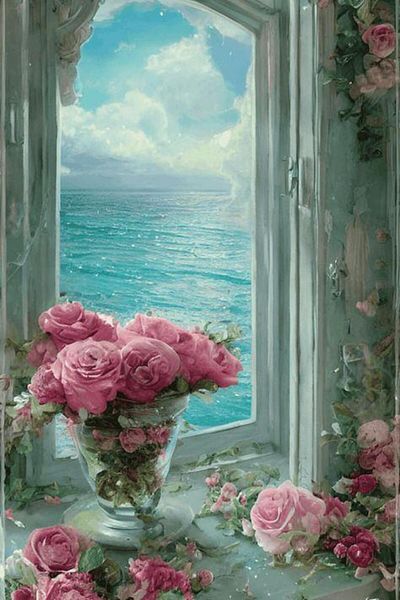 dialands Flower and Landscape 36X56Cm-Dm225