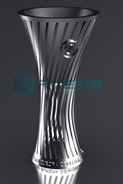 FLEXIS WE MAKE IT POSSIBLE FOR YOU UEFA KONFERANS LİGİ ŞAMPİYONLUK KUPASI FIFA 40 CM