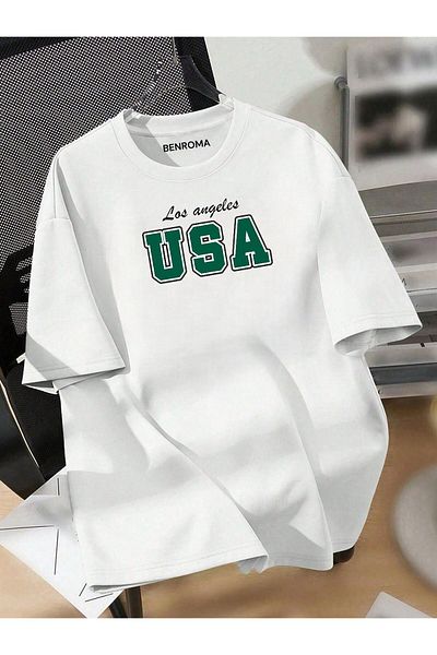 BENROMA Μπλουζάκι Unisex USA Printed Oversize - Ηλικίες 3-12