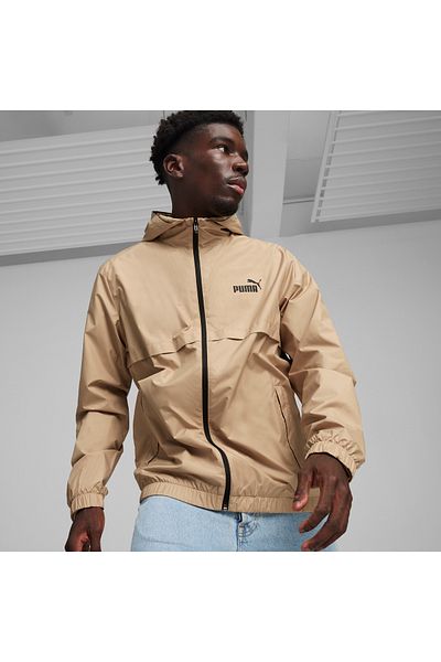 Puma Prairie ESS Solid Windbreaker -84748483-Tan
