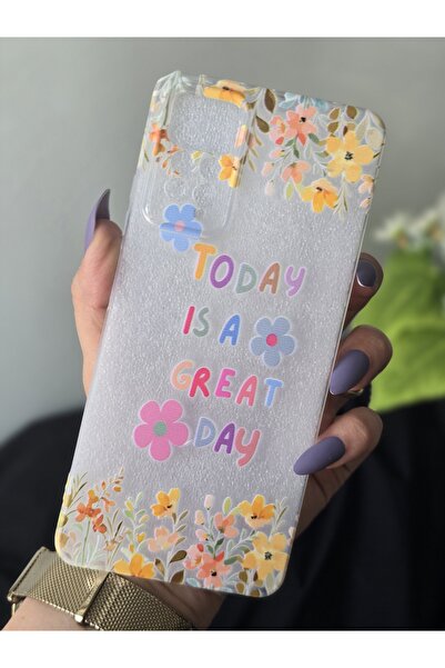 SUPER FRAME Xiaomi Redmi Note 11 Pro & Note 12 Pro 4G Uyumlu Baskılı Şeffaf T...