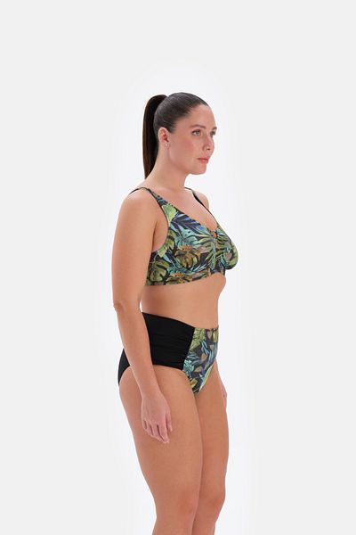 Eros 3232Bk Modell Khaki-Schwarz Bügel Bikini Tk