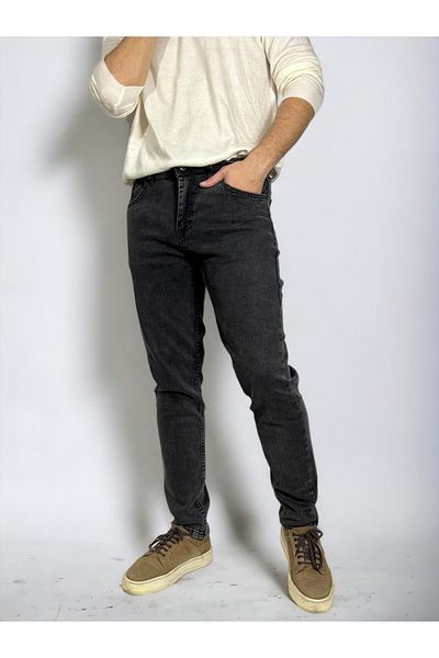 DVISION Ανδρικό Slim Fit Smoked Jean Παντελόνι