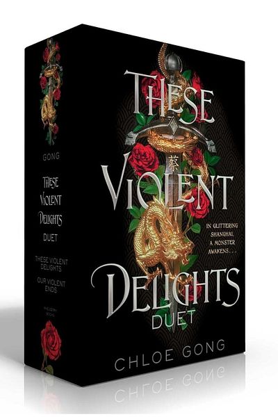 Bloomsbury Publishing Σετ διπλών κουτιών της Chloe Gong «These Violent Delights» και «Our Violent Ends»
