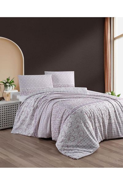 Mulberry Σετ Παπλωματοθήκη Hazal Διπλό 200x220