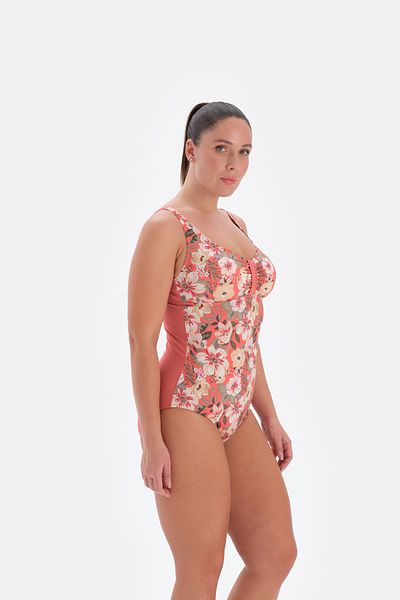 Eros 3248Model Orange Badeanzug - Einfaches und stilvolles Design