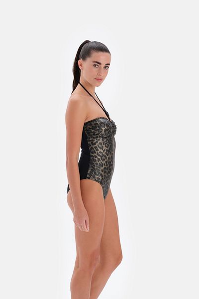 Eros 3292 Μοντέλο Καφέ μαγιό Halterneck