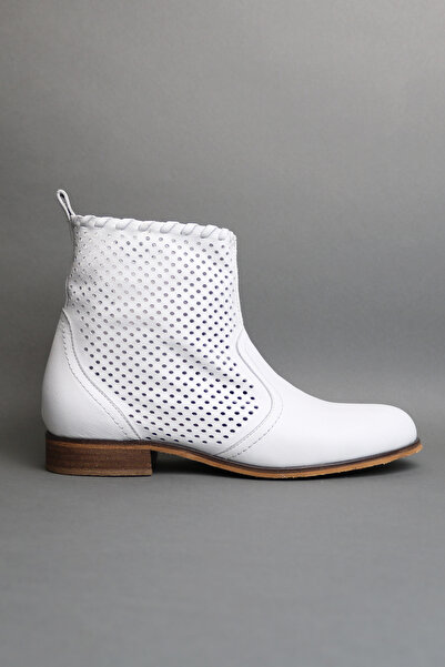 Elile Shoes Hakiki Deri 34-35-41-42-43-44 Numara Kadın Yazlık  Çizme