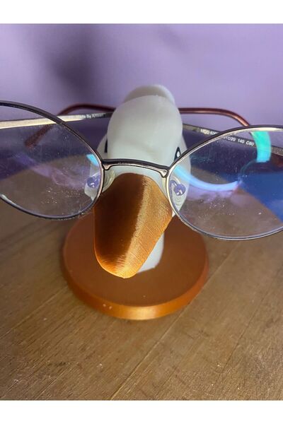 3DHarikalarDiyarı Duck Glasses Holder - Plastic Glasses Stand - Decorative Glasses Holder-Glasses