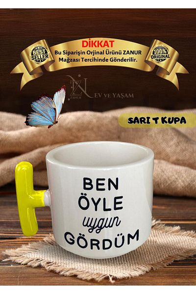 zanur 11 Kinds of Options Themed Mug Cup - I Saw So Suitable
