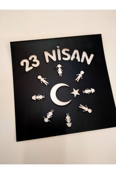 23 Nisan Stencil Kalıbı