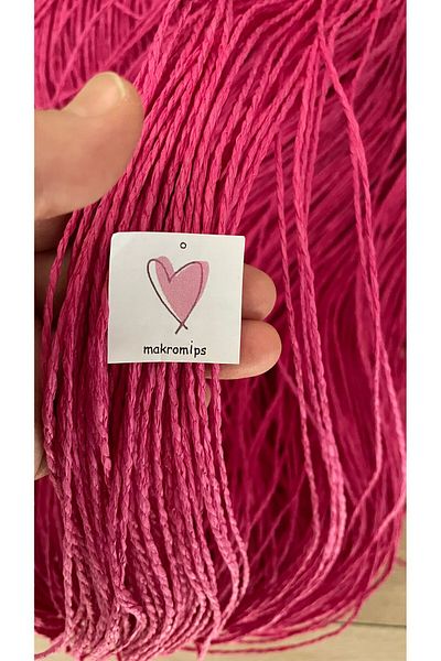 Makromİps Luxury Premium Paper Rope 2mm 50gr Kraft Hand Knitting Rope Gift Packaging Party