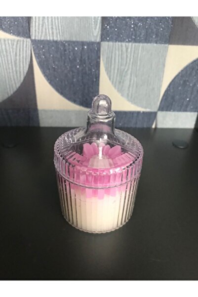 BlueDaisyCandle Kokulu PEMBE Papatya Mum MİKA Şekerlik 10 Adet Sünnet, Doğum,...
