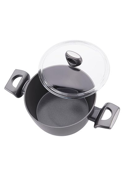 KORKMAZ Bio Ceramic 7-Piece Cookware Set - for Convenient Use
