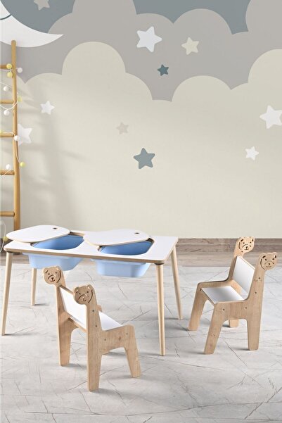 Genel Markalar Çocuk Oyun Masası Çoxuk Çalışma Masası