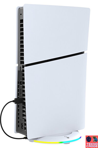 beboncool PG-P5S025S Ps5 Slim/PS5 PRO Versiyon Uyumlu GAMER RGB Işıklı Dikey ...