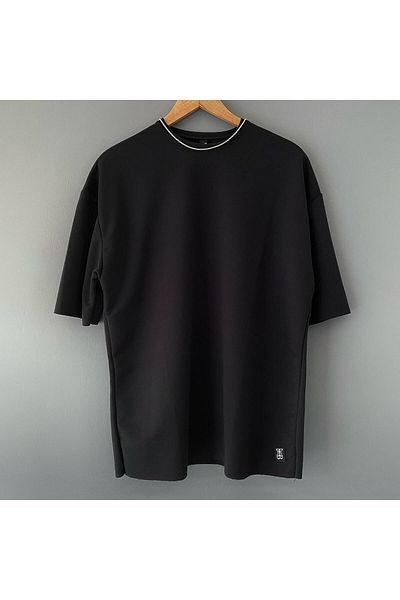 viperkombin Μπλουζάκι Oversize Oversize με χοντρό ύφασμα - 2 κλωστές